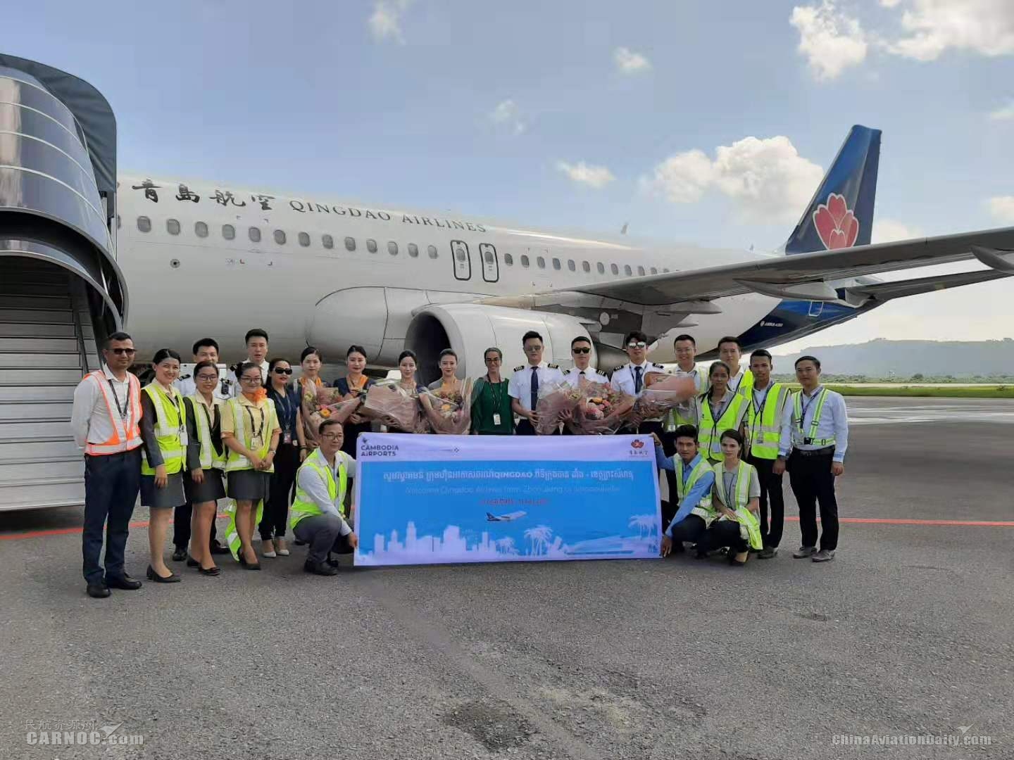 青島航空7月新開4條國際航線 耐冬花飛向世界-深圳空運公司