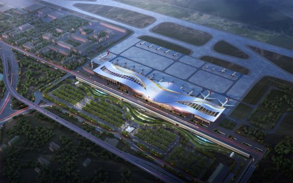 200余人奮戰(zhàn)三峽機(jī)場(chǎng)二期工程一線