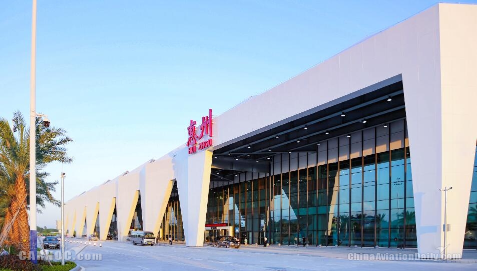 惠州機場T2航站樓啟用  惠州機場供圖