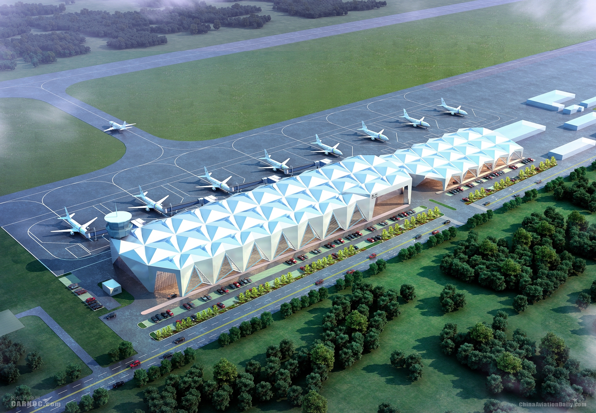 惠州機場T2航站樓啟用  惠州機場供圖