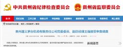 沙特阿拉伯的國(guó)際快遞貴州遵義茅臺(tái)機(jī)場(chǎng)公司副總經(jīng)理王強(qiáng)接受審查調(diào)查