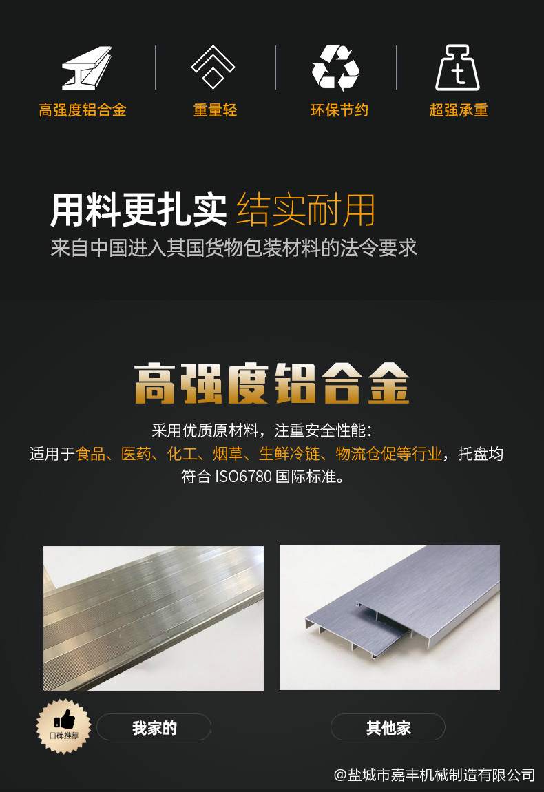 糧食鋁質(zhì)托盤示意圖 滁州
