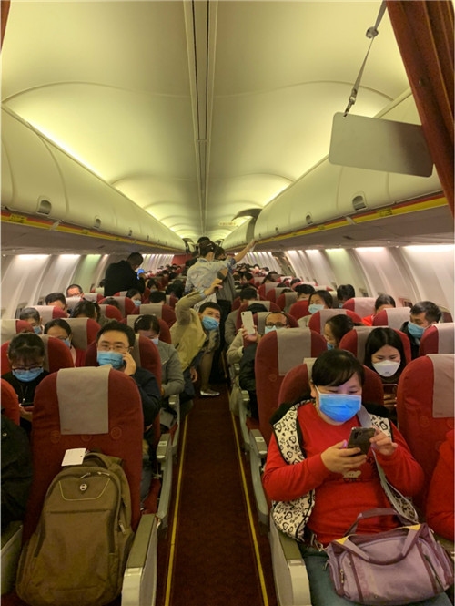 寧波國際快遞-海南航空首架包機(jī)從海南起飛馳援武漢