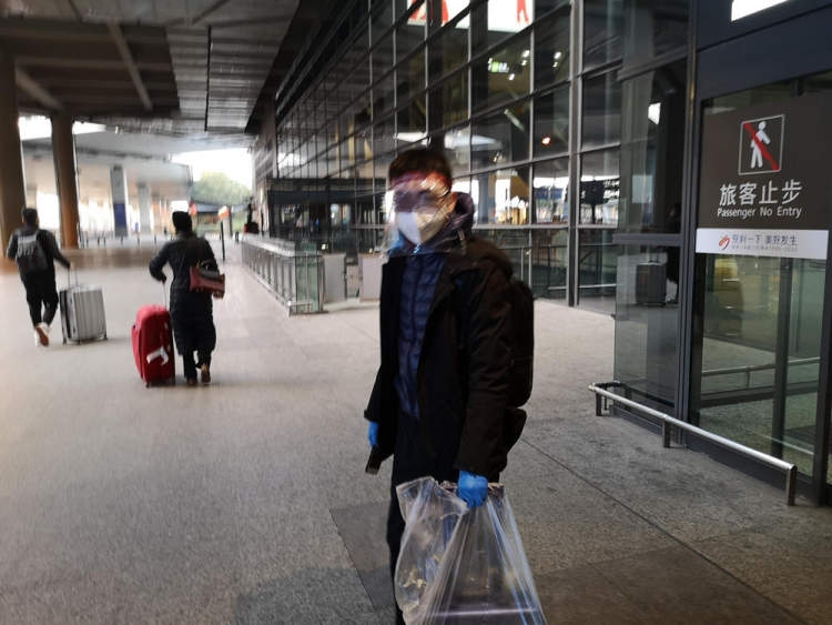深圳出口空運-視頻：上海虹橋機場迎來“北歐式”接機和“花式防護”