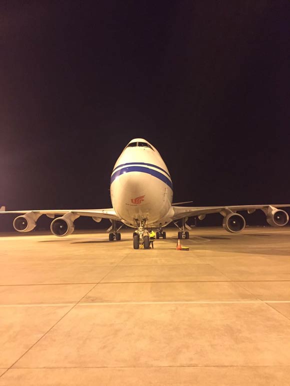中國國際貨運航空公司執(zhí)飛的波音747-400F全貨機航班