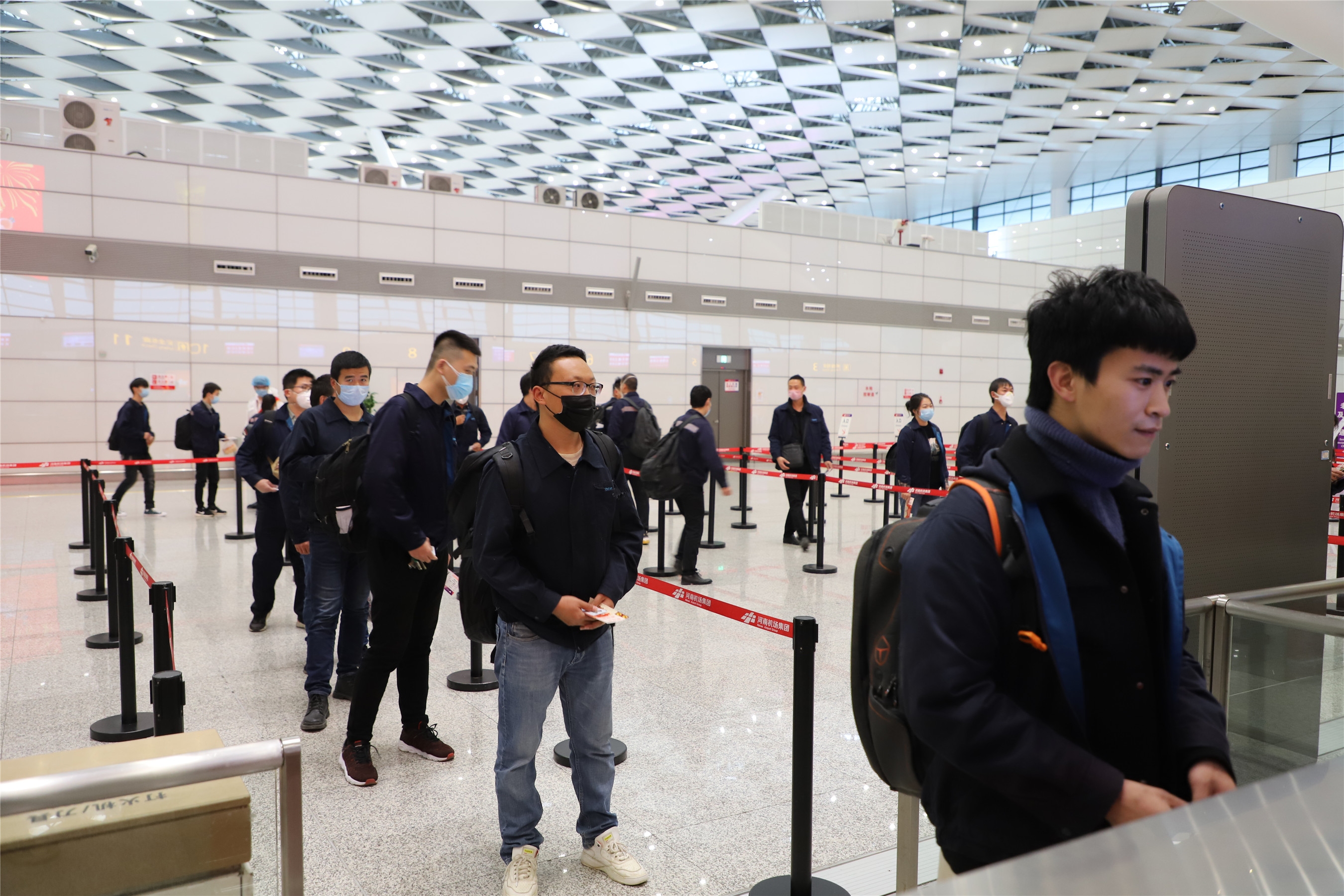河南機場供圖