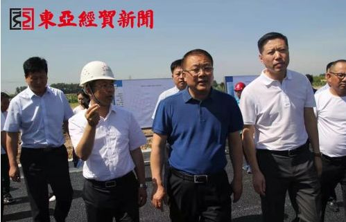 中國中鐵東北亞長春物流港PPP項目（一期工程）順利進進瀝青路面施工