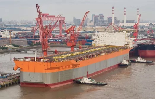 由中國船舶團體旗下上海外高橋造船有限公司為荷蘭SBM OFFSHORE公司建造的第二艘世界獨創(chuàng)的Fast4Ward通用型海上浮式生產(chǎn)儲油船MPF2簽字交付
-海運包柜