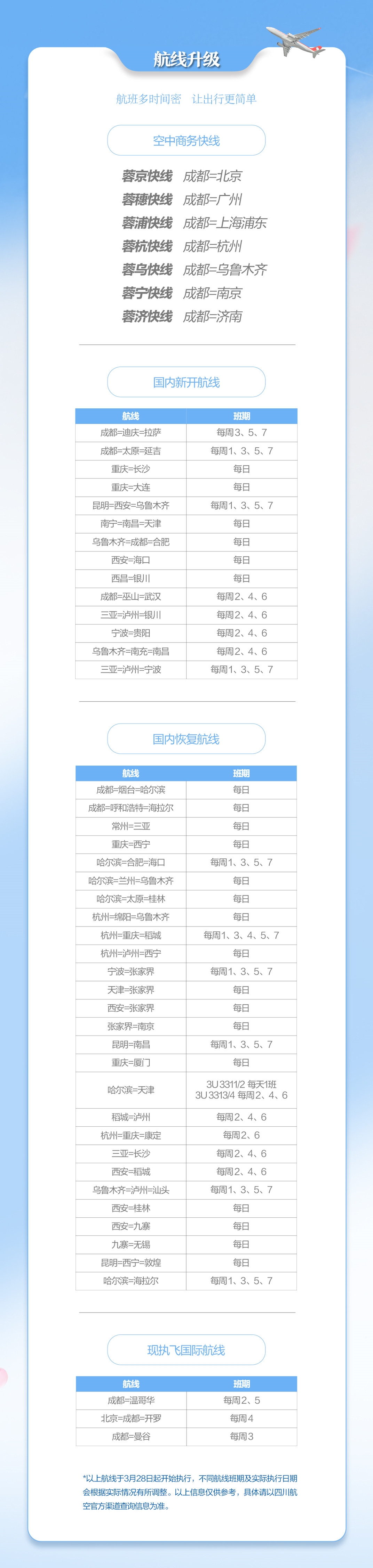 川航推出多樣化升艙產(chǎn)品
-美國雙清包稅
